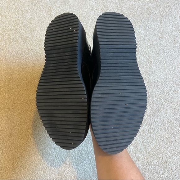 Madden Girl Faux Leather Lace Up Combat Boot - 7 - Picture 4 of 5